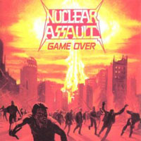 Nuclear Assault - Game Over LP/CD, Under One Flag pressing from 1986