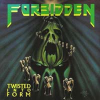 Forbidden - Twisted Into Form LP/CD, Under One Flag pressing from 1990