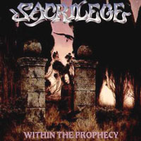 Sacrilege - Within The Prophecy LP, Under One Flag pressing from 1987