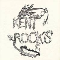 Various - Kent Rocks LP, White Witch Records pressing from 1981