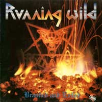 Running Wild - Branded And Exiled LP, Woodstock Discos pressing from 1987