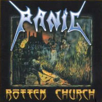 Panic - Rotten Church LP, Woodstock Discos pressing from 1987