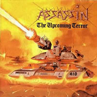 Assassin - The Upcoming Terror LP, Woodstock Discos pressing from 1988