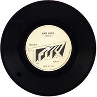 Trux - Bad luck / Moving on 7" sleeve
