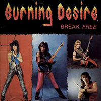Burning Desire - Break free Mini-LP sleeve
