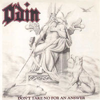 Odin - Don't take no for an answer CD, LP sleeve