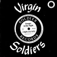 Virgin Soldiers - Danger in the night 7" sleeve