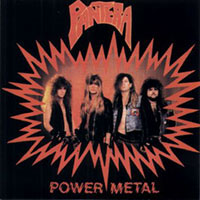 Pantera - Power Metal LP, CD sleeve