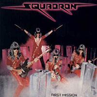 Squadron - First mission LP sleeve