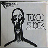Toxic Shock - Black death 7" sleeve