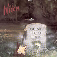 Widow - Gone too far CD, LP sleeve