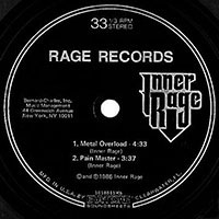 Inner Rage - Metal overload 7" sleeve
