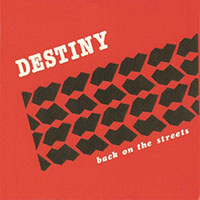 Destiny - Back on the streets Mini-LP sleeve