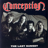 Conception - The last sunset CD sleeve
