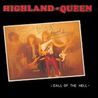 Highland Queen - Call of the Hell 7" sleeve