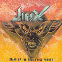 Jinx - Stand up for Rock'n'Roll Power LP sleeve