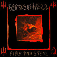 Flames Of Hell - Fire And Steel LP sleeve