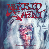 Morbid Saint - Spectrum Of Death LP, CD sleeve