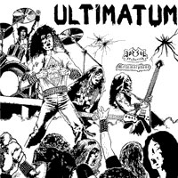 Dorsal Atlantica / Metalmorphose - Ultimatum Split-LP sleeve