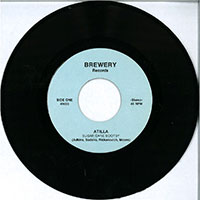 Atilla - Sugar cane bootsy / Rock in hell 7" sleeve