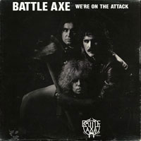 Battle Axe - We're on the attack LP sleeve