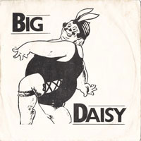 Big Daisy - Footprints on the water 7" sleeve