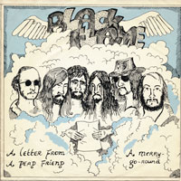 Black Flame - A Letter From A Dead Friend 7" sleeve