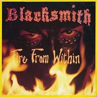 Blacksmith - Fire from Within LP, CD sleeve