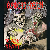 Brocas Helm - Black Death LP sleeve