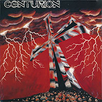 Centurion - Cross and black LP sleeve