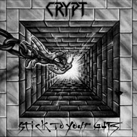 Crypt - Stick to your guts LP sleeve