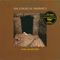 Dark Quarterer - The etruscan Prophecy LP sleeve
