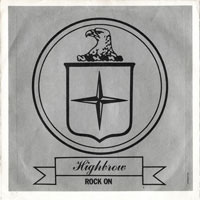 Highbrow - Rock on (A loser) 7" sleeve