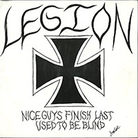 Legion - Nice guys finish last / Used to be blind 7" sleeve