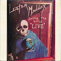 Lester Maddox - Burning the World-Live LP sleeve