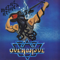Overdrive - Metal Attack LP sleeve