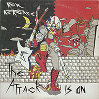 Rok Bergade - The attack is on LP sleeve