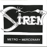 Siren - Metro-Mercenary 7" sleeve