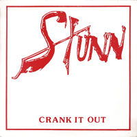 Stunn - Crank it up! LP sleeve
