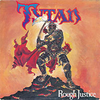 Tytan - Rough Justice LP, CD sleeve