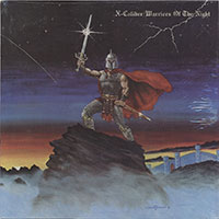 X-Caliber - Warriors of the Night LP sleeve