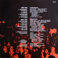 link to back sleeve of '3 Points Of Metal' compilation LP from 1984