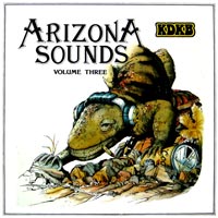 link to front sleeve of 'KDBK Arizona Sounds Volume Three' compilation LP from 1979