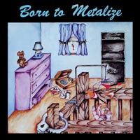 link to front sleeve of 'Born To Metalize' compilation LP from 1984