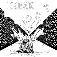 link to front sleeve of 'Break Out: German Metal Tracks No. 1' compilation LP from 1985