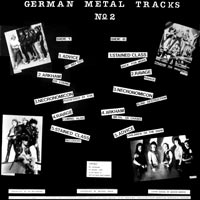 link to back sleeve of 'Break Out: German Metal Tracks No. 2' compilation LP from 1986