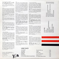 link to back sleeve of 'C'est Pas De La Crotte!' compilation LP from 1983
