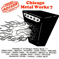 link to front sleeve of 'Chicago Metal Works 7' compilation CD from 1991