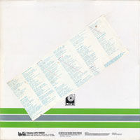 link to back sleeve of 'Clash Of The Bands' compilation LP / MC from 1987