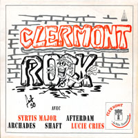 link to front sleeve of 'Clermont Rock' compilation LP from 1990